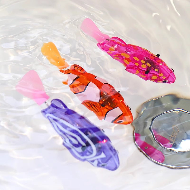 ✨ Erlynx™ MagicGlow Electric Swimming Fish Toy 🎵