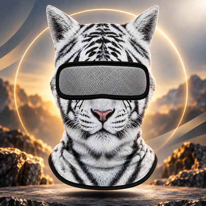 Summer Sun Protection Outdoor Mask 3D Animal Pattern