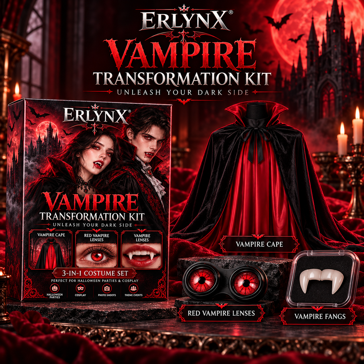ERLYNX™ 3-in-1 Vampire Transformation Kit