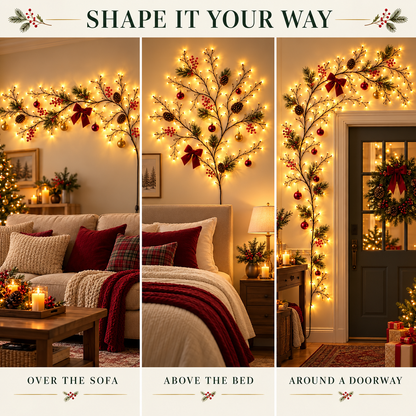 LED Willow Vine Light