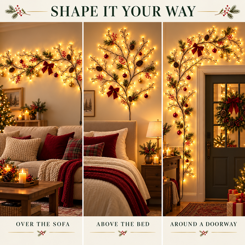 LED Willow Vine Light