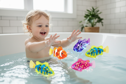 ✨ Erlynx™ MagicGlow Electric Swimming Fish Toy 🎵